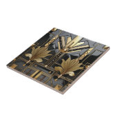 Black and Gold Art Deco Beautiful  タイル (側面)