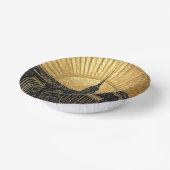 Black and Gold Art Deco Paper Plates ペーパーボウル (傾斜あり)