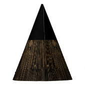 Black and Gold Art Deco Party Hat パーティーハット (裏面)