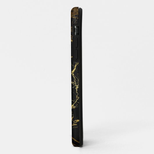 Black and Gold Marble Case-Mate iPhoneケース (裏面/左)