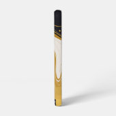 Black and Gold Marble Samsung Galaxyケース (左側面)