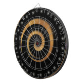 Black and Gold Spiral Regulation ダーツボード (正面右)