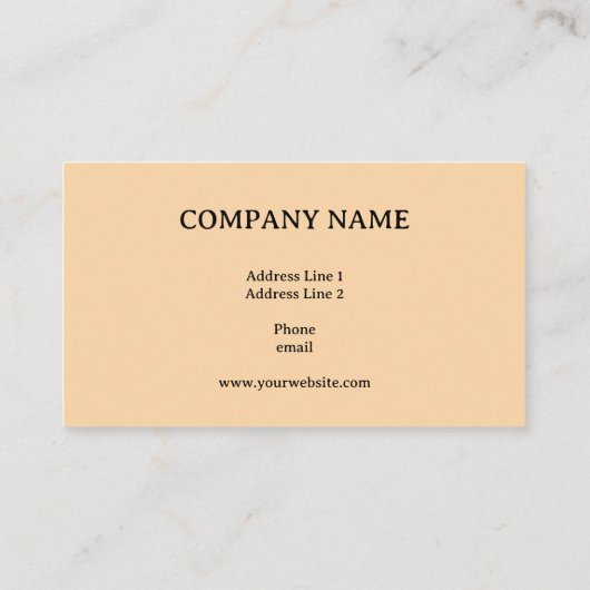 Black and Gold Wave Generic Adaptable 名刺 (裏面)