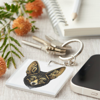 Black and golden art aesthetics year 2026 キーホルダー