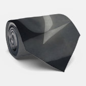 Black and Gray Abstract Artsy Tie ネクタイ (ロール)