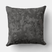 Black And Gray Abstract Graphic Art Design アウトドアクッション (裏面)