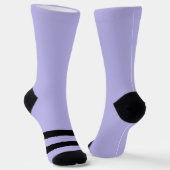 Black and Lavender Bat Crew Socks ソックス (傾斜あり)