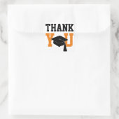 Black and Orange卒業 スクエアシール (バッグ)