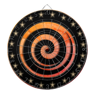 Black and Orange Regulation Dart Board ダーツボード