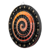 Black and Orange Regulation Dart Board ダーツボード (正面右)