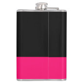 Black and Pink Rodeo Crew Western Bachelorette フラスク (裏面)