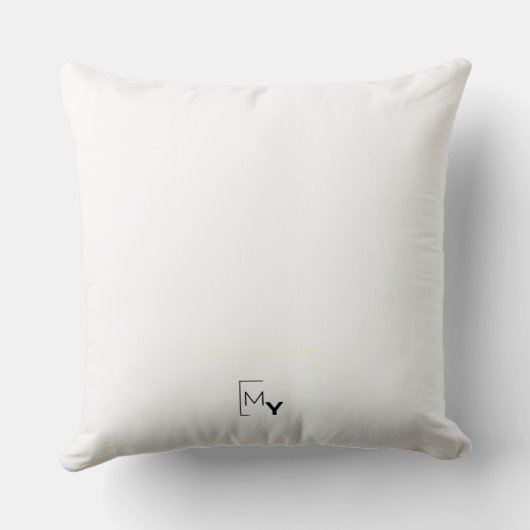 Black and Red Hibiscus Wall Art Print  クッション (裏面)