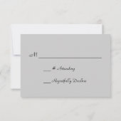 Black and Red Roses RSVP (裏面)