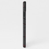 Black and Red Veins iPhoneケース (右側)