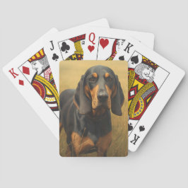 Black and Tan Coonhound トランプ