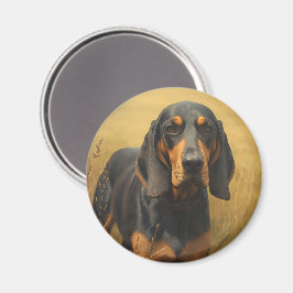 Black and Tan Coonhound マグネット