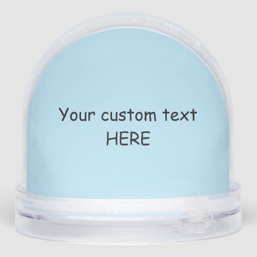 BLACK AND TAN DACHSHUND SNOW GLOBE (裏面)