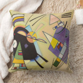 Black and Violet by Wassily Kandinsky クッション (ブランケット)
