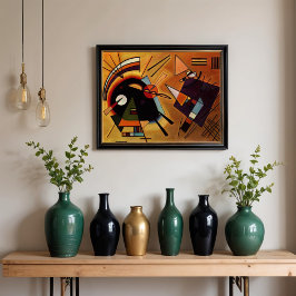 Black and Violet, Kandinsky, 1923  ポスター