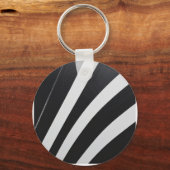 black and white キーホルダー (正面)