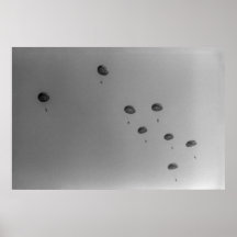 Black and White 1968 Paratrooper Show