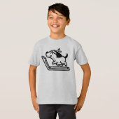 BLACK AND WHITE #57 - ジムの犬 Tシャツ (正面フル)
