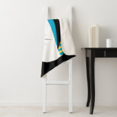 Black and White Abstract Cat シェルパブランケット (インサイチュ)