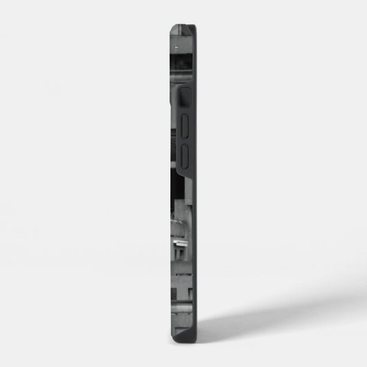 Black and White Architectural iPhoneケース (左側面)