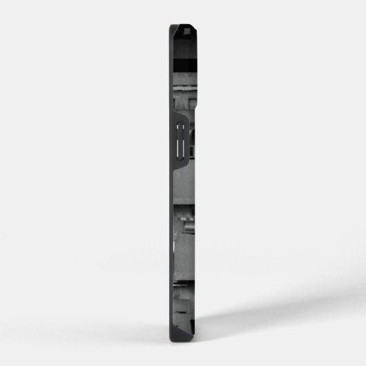 Black and White Architectural iPhoneケース (右側面)