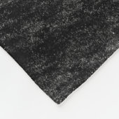 Black and white area rug フリースブランケット (角)