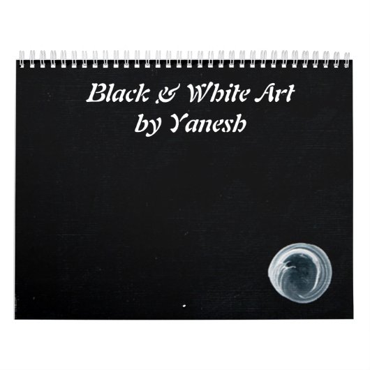 Black and White Artバイヤネシュ カレンダー (カバー)
