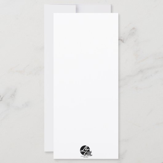 Black and White Art Deco Gatsby Program (裏面)