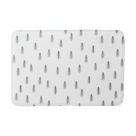  Black and White Bathroom Rug バスマット