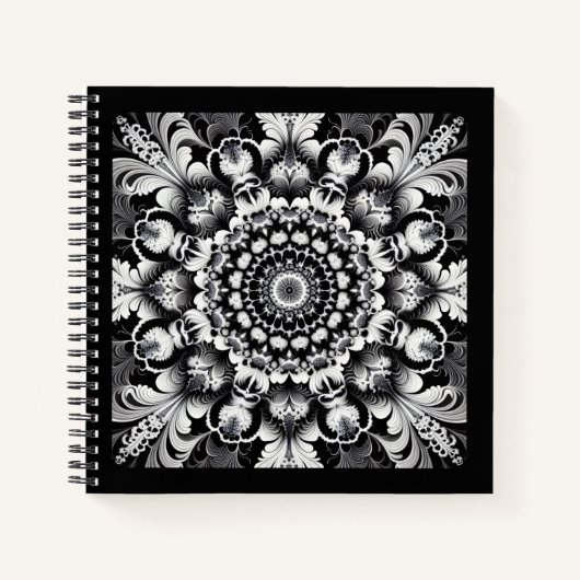 Black and White Bliss ノートブック (正面)