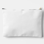 Black and White Botanical Minimalist Design アクセサリーポーチ (裏面)