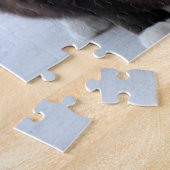 Black and white cat ジグソーパズル (側面)