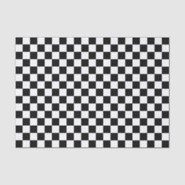 Black and white checkerboard pattern  薄葉紙
