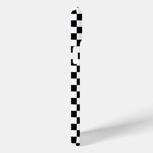 Black and white checkerboard pattern  Case-Mate iPhoneケース (裏面 / 右)