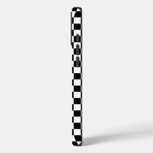 Black and white checkerboard pattern  Case-Mate iPhoneケース (裏面 / 左)