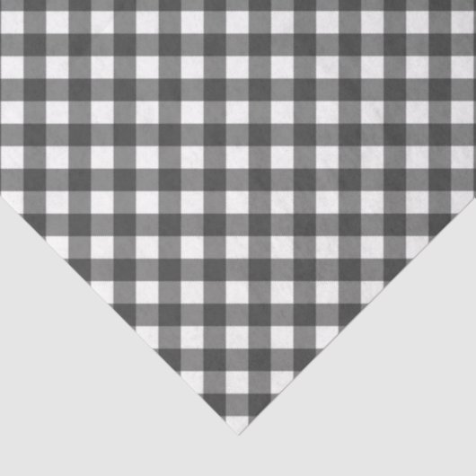 Black and White Checkered Tissue Paper 薄葉紙 (詳細)