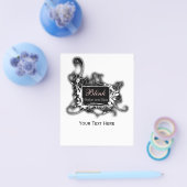 black and white Chic Business coupons チラシ (シングル)