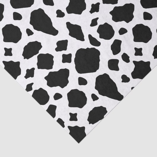Black and White Cow Pattern 薄葉紙 (詳細)