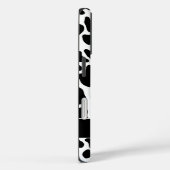 Black and White Cow Print  Case-Mate iPhoneケース (裏面 / 右)