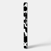 Black and White Cow Print  Case-Mate iPhoneケース (裏面 / 左)
