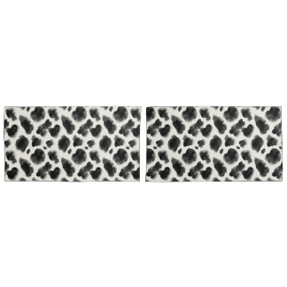 Black and White Cow Print Pattern 枕カバー