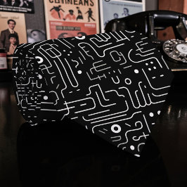 Black and White Custom Necktie ネクタイ
