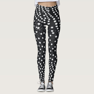 Black and White  Design Leggings レギンス