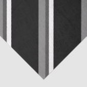 Black and White Diagonal Stripes Tissue Wrap Paper 薄葉紙 (詳細)