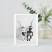 Black and White Doll Indians ポストカード (スタンド正面)