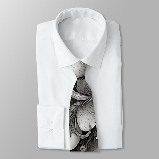 Black and White Easter Eggs  ネクタイ